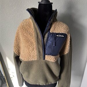Columbia Two-Tone Fleece Pullover